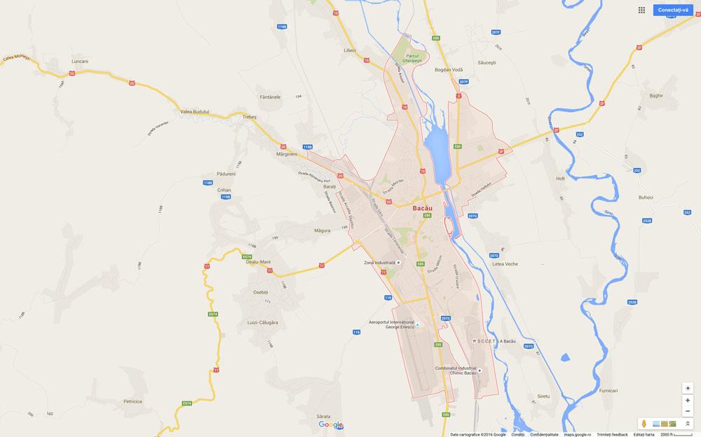Road distance from Bacău to other cities – RentKraft | Car Rentals Bacău